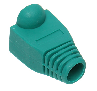 Protecție mufă RJ-45 verde WP-G(10 buc)